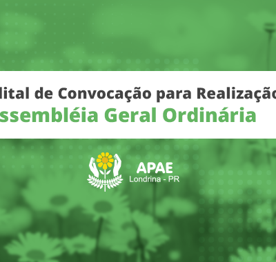 EDITAL DE CONVOCAÇÃO PARA REALIZAÇÃO DE ASSEMBLÉIA GERAL ORDINÁRIA