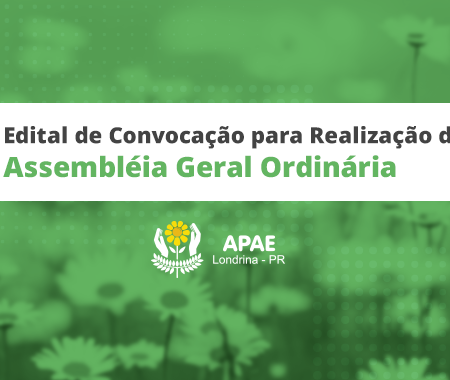 EDITAL DE CONVOCAÇÃO PARA REALIZAÇÃO DE ASSEMBLÉIA GERAL ORDINÁRIA